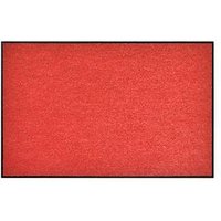 Fußmatte waschbar, rot, 60 x 85 cm