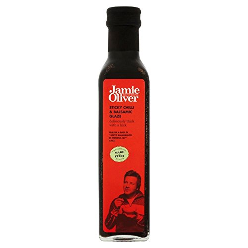 Jamie Oliver Sticky Chilli & Balsamico-Glasur (250 ml) - Packung mit 2