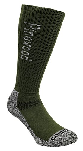 Pinewood Unisex Socken Coolmax Lang 2-Pack, grün/grau, 43-45