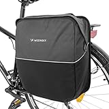 WOZINSKY Fahrradtasche Gepäckträgertasche Hinterradtasche Wasserdicht Reisetasche Tasche für Fahrrad, Mountainbike, ebike, MTB, Rennrad Bike Bag 24L