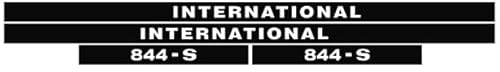 IHC Aufkleber international 844S Logo Emblem Sticker Label lang