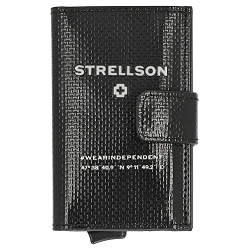 Strellson Stockwell 2.0 C-Two E-Cage - Kreditkartenetui 8cc 10 cm RFID black
