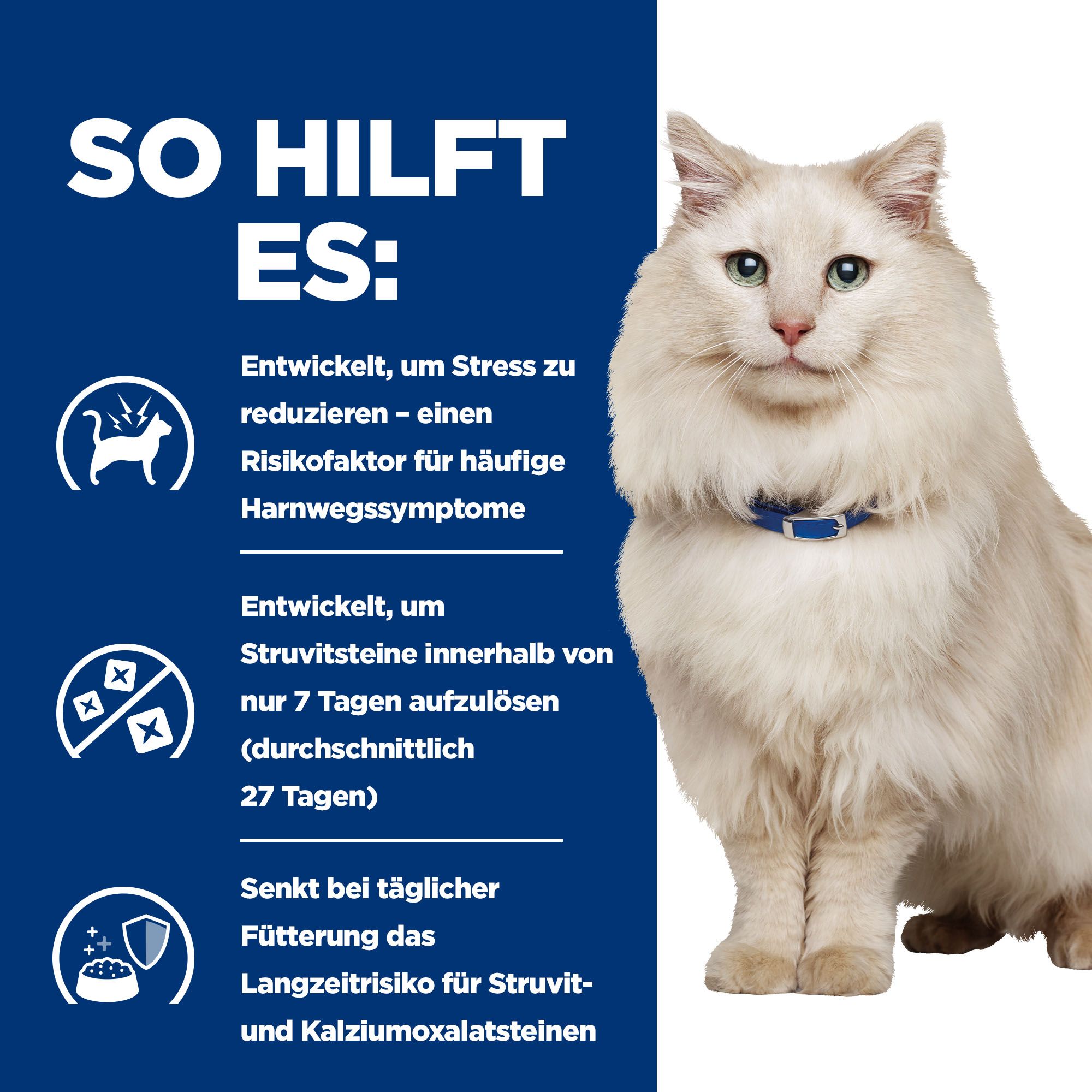 Hill's Prescription Diet c/d Urinary Stress Katzenfutter - Huhn - 8 kg 5