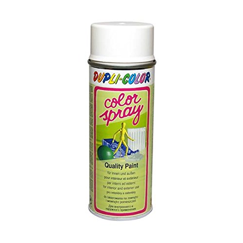 Dupli-Color 740435 Color-Spray, 400 ml, Weiß Seidenmatt