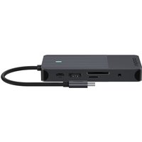 Rapoo USB-C Multiport Adapter, 10-in-1, grau (00217692)