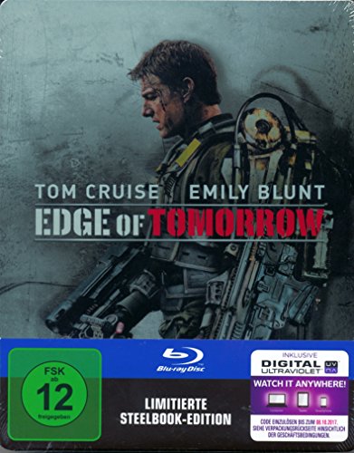 Edge of Tomorrow [Limited Steelbook Edition] ( + UV Copy) (Uncut) [Blu-ray]