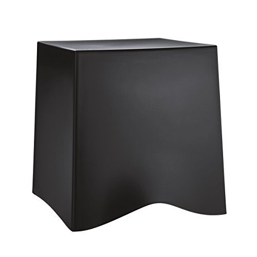 koziol Hocker BRIQ, thermoplastischer Kunststoff, schwarz, 42.8 x 40.6 x 41.6 cm