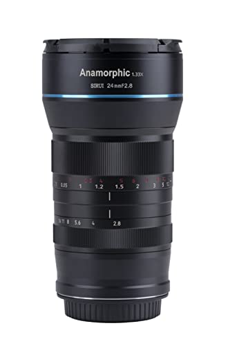SIRUI 24mm S35 Anamorphotisches Objektiv F2.8 1.33X, S35 Serie Kameraobjektiv (L-Mount)