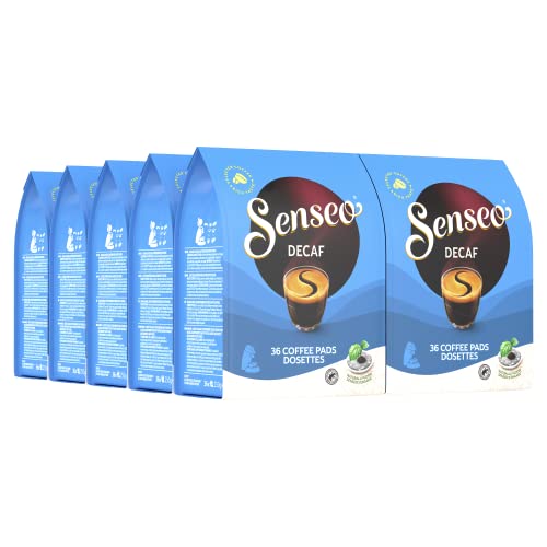 Koffeinfreier Senseo-Kaffee Entkoffeinierte Kaffeepads, 10 x 36 Pads