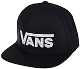 Vans Herren Drop V II Snapback Baseball Cap, Schwarz (Black-White Y28), Einheitsgröße