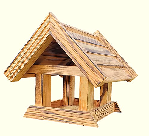 VOGELHAUS aus Holz Vogelhäuschen Vogelhäuser Vogelfutterhaus