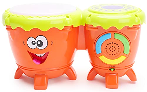 Toyland® Baby Bongos mit Lichtern, Singen und Geräuschen, ab 12 Monaten, Unisex Kleinkindspielzeug