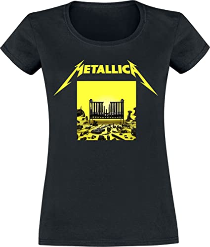 Metallica M72 Squared Cover Frauen T-Shirt schwarz XL 100% Baumwolle Band-Merch, Bands