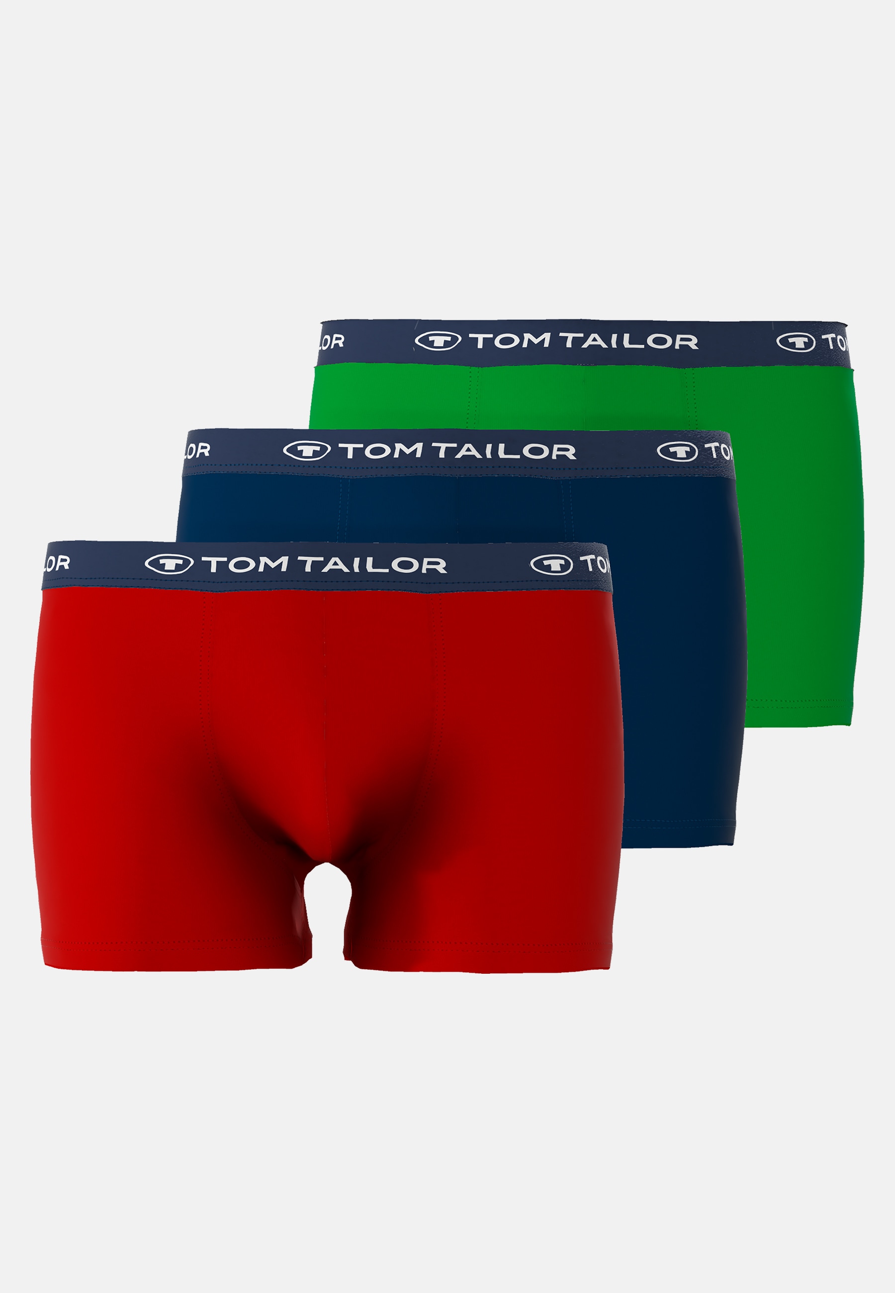 TOM TAILOR Boxershorts "Buffer", (Packung, 3 St.) 2