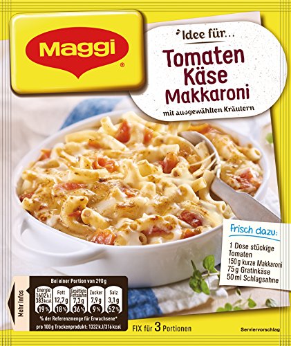 Maggi Fix fürTomate - Käse Makkaroni, 40er Pack (40 x 39 g)