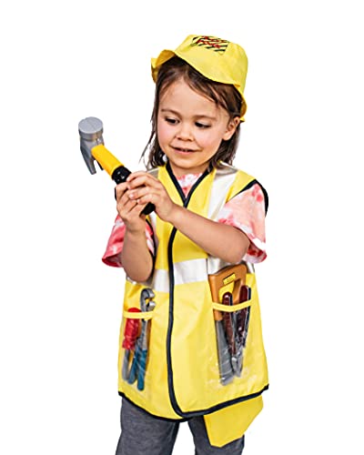 Dress Up America Bauarbeiter-Rollenspiel-Kostümset für Kinder