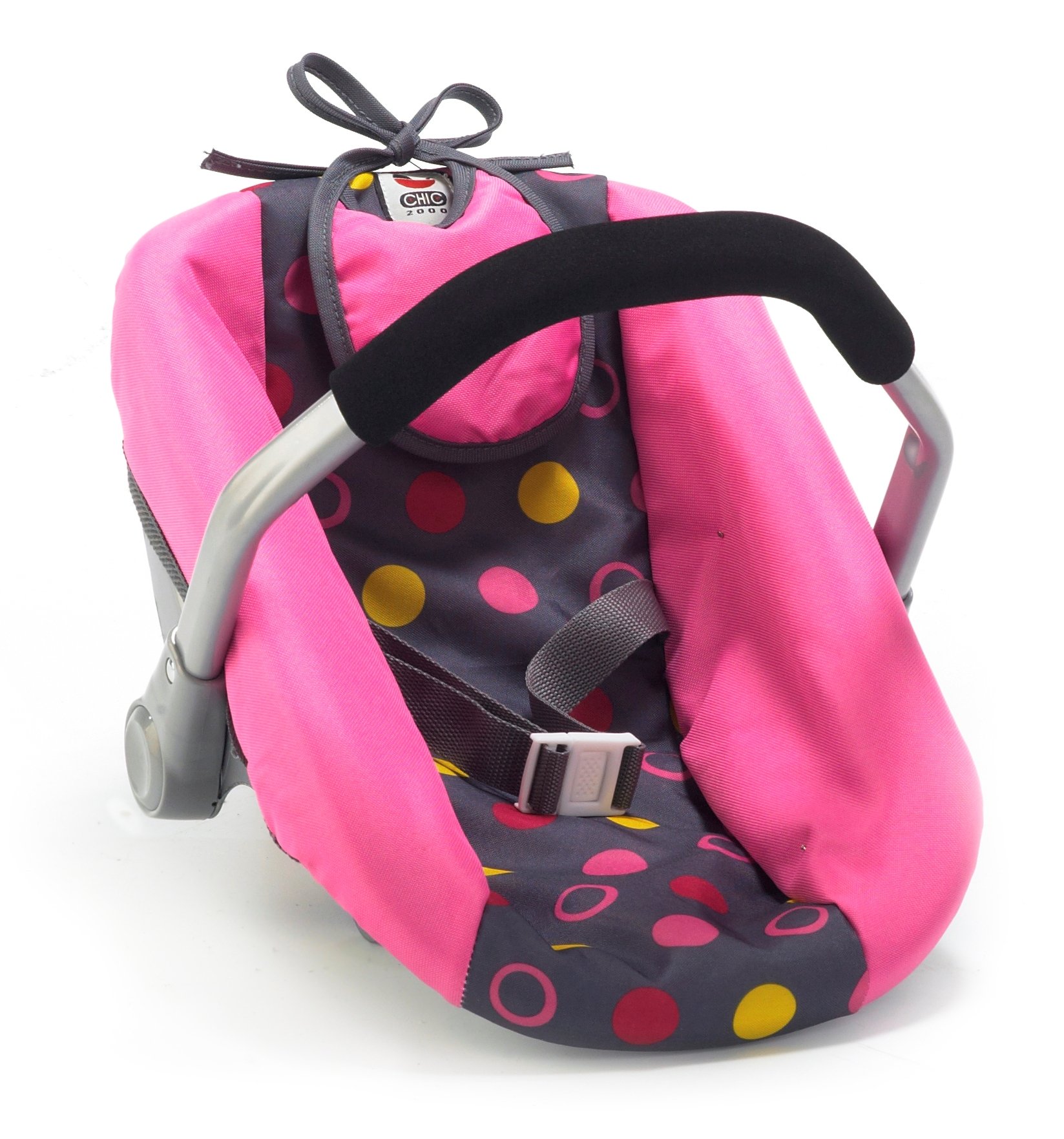 Bayer Chic 2000 708 24 Puppen-Autositz für Babypuppen, pink