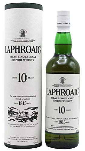 Laphroaig - Islay Single Malt (old bottling) - 10 year old Whisky