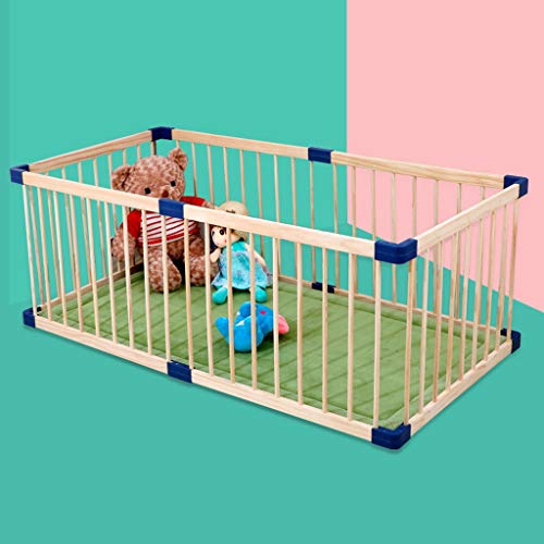 Laufgitter Baby Laufstall, Kinderspielzaun Tor Tragbare Kleinkinder Indoor Outdoor Playard Kinder Leitplanke Sicherheit Krabbeln (Size : 186 * 116cm)
