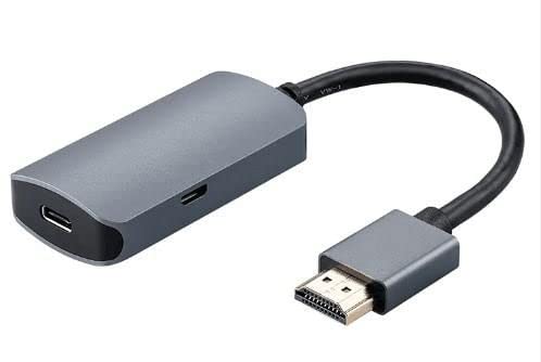 MicroConnect HDMI auf USB-C Adapter HDMI USB 3.2 Gen 1 (3.1 Gen 1) Type-C schwarz