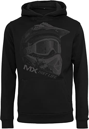 Baddery Motocross Pullover Herren : MX Dirt Life - Moto Cross Kleidung - Hoodie Männer - Motocross Zubehör (S)