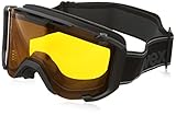 Uvex snowstrike LGL Skibrille, Black Mat, One Size