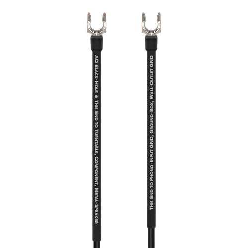 AudioQuest 5 m langes Kabel, Serie Black Hole Ground Goody