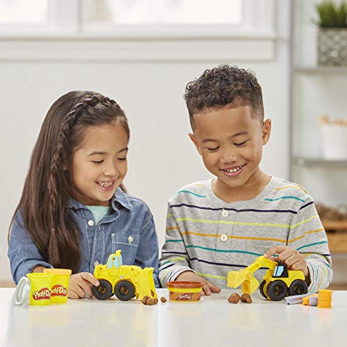 Play-Doh Hasbro Wheels E4294EU4 - Bagger und Schaufler Knete, für fantasievolles und kreatives Spielen