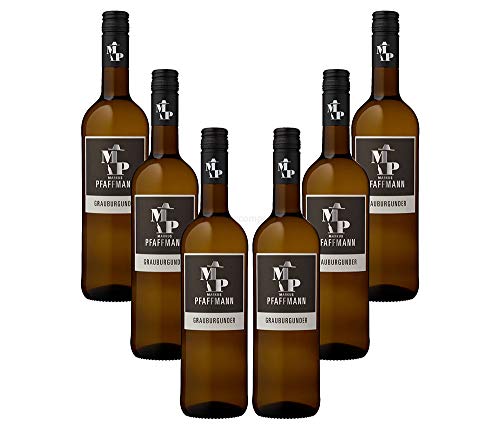 Markus Pfaffmann - 6er Set Grauburgunder 2019 - Pfalz/Deutscher Qualitätswein - Trocken 0,75L (12,5% Vol) -[Enthält Sulfite]