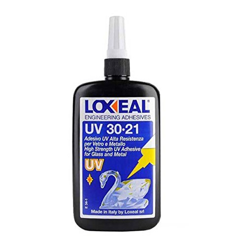 Loxeal Aufkleber Härter UV 30 – 21 50 ml für Glas, Kristalle.