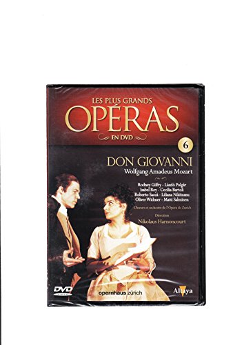 Mozart, Wolfgang Amadeus - Don Giovanni / Nikolaus Harnoncourt, Opernhaus Zürich [2 DVDs]