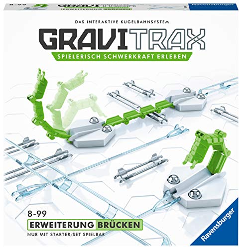Ravensburger Kugelbahn-Bausatz GraviTrax Brücken, Made in Europe, FSC - schützt Wald - weltweit