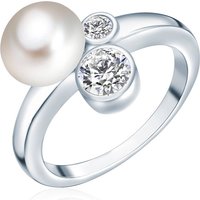 Valero Pearls, Perlen-Ring in silber, Schmuck für Damen