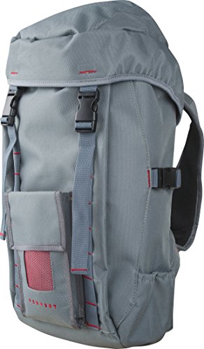 FORVERT Backpack Lasse, Grey Burgundy, 55 x 30 x 15 cm, 18 Liter, 880571