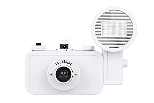 Lomogrpahy - La Sardina Camera and Flash DIY Edition - weiß