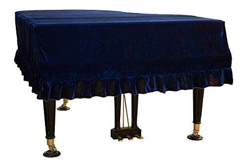 Mitef Classic Pleuche Universal Modellgröße 210-220 Klavierabdeckung Blau