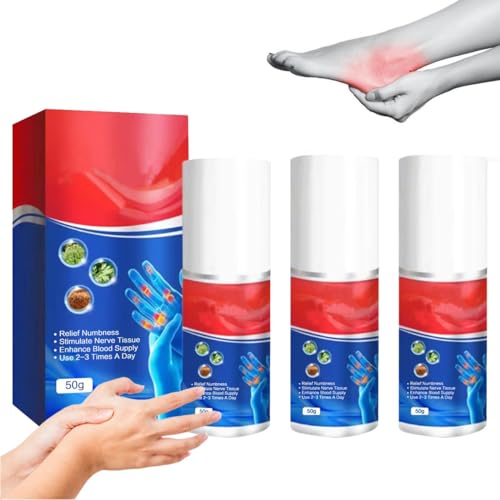 3 Stück Numbfix Hand- und Fußspray, Hand- und Fuß-Tenosynovitis-Spray, Fußspray gegen durch Gelenke verursachte Beschwerden, Fußspray for alle