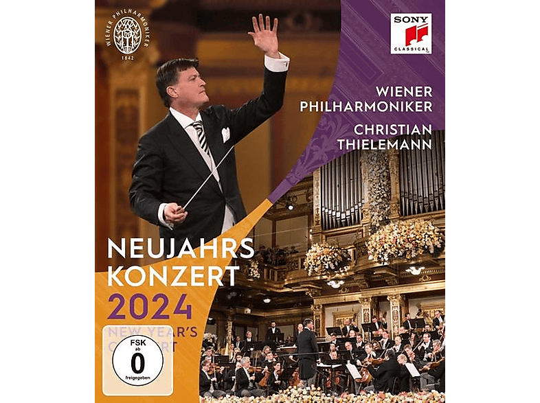 Christian Thielemann Wiener Philharmoniker - Neujahrskonzert 2024 (BluRay) (Blu-ray)