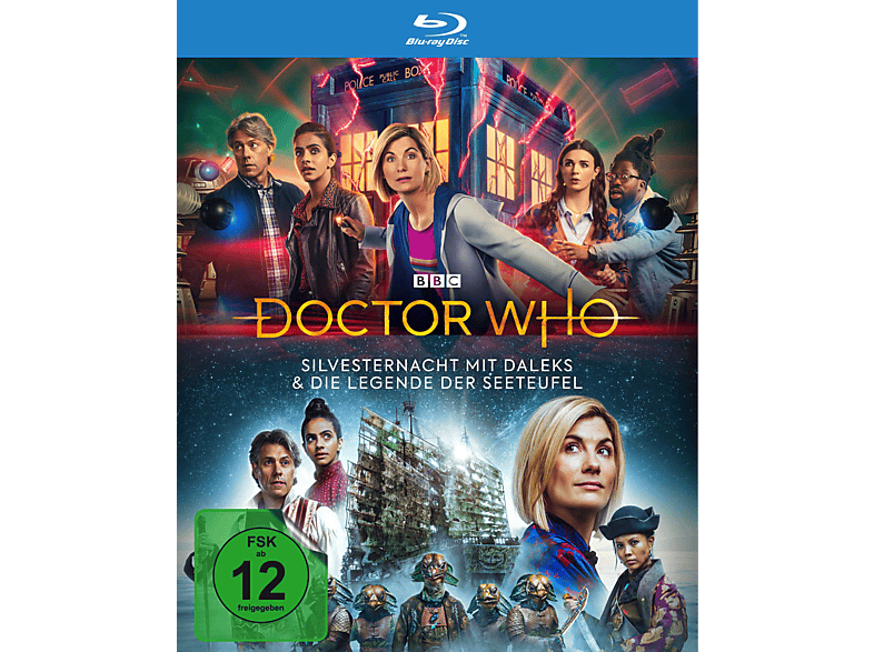 Doctor Who: Silvesternacht mit Daleks / Die Legende der Seeteufel Blu-ray