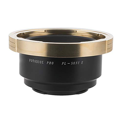 Fotodiox Pro Lens Mount Adapter, Arri PL Lens to Sony NEX E-mount Mirrorless Camera e.g. Sony Alpha a7, a7II, NEX-7 & NEX-5