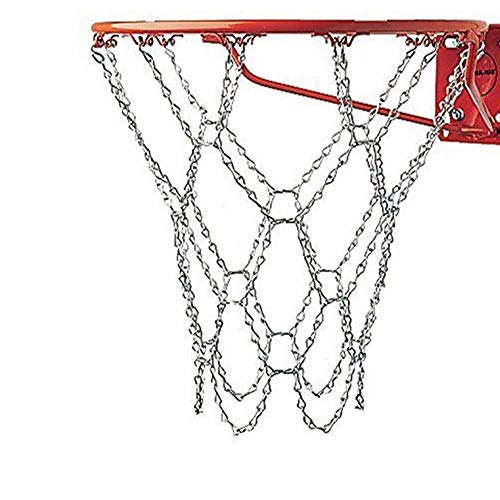 LIOOBO Eisenkette Basketballnetz Professionelle Standard Heavy Duty Basketball Tornetz Ersatz Basketballnetz