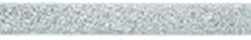 Prym 905904 Schrägband Lurex 40/20 mm Silber, PES 37% LU 23% PA, Falzung