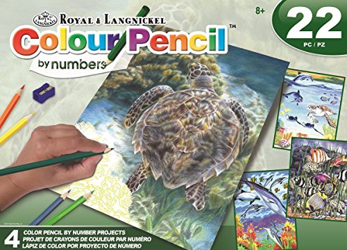 Royal Brush Sea Life Pencil-by-Number