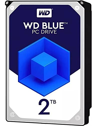 WD WD20EZAZ Festplatte (2 TB, 5400 U/min, SATA, 6 GB/s, 256 MB Cache, 8,9 cm (3,5 Zoll), Blau