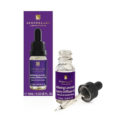Entspannender Lavendel Luxus ätherisches Öl für Diffusor 10 ml | Entspannen Sie sich mit der beruhigenden Kraft von Lavendel - Erhöhen Sie Ihren Raum in ein stressfreies Heiligtum mit unserem