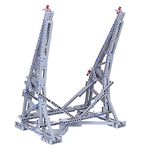 Seciie Custom Bausteine Vertikaler Ständer für Millennium Falcon Modell, Display Stand für Lego 75192 - Lego Modell Nicht Enthalten