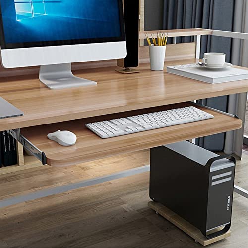 Tastatur-Schubladenablage, 54 cm/60 cm/70 cm, Möbel, Schreibtisch-Zubehör, Anzüge, Hardware, Holzregal unter dem Schreibtisch, höhenverstellbare Plattform, Tastaturablage unter dem Schreibtisch, ver