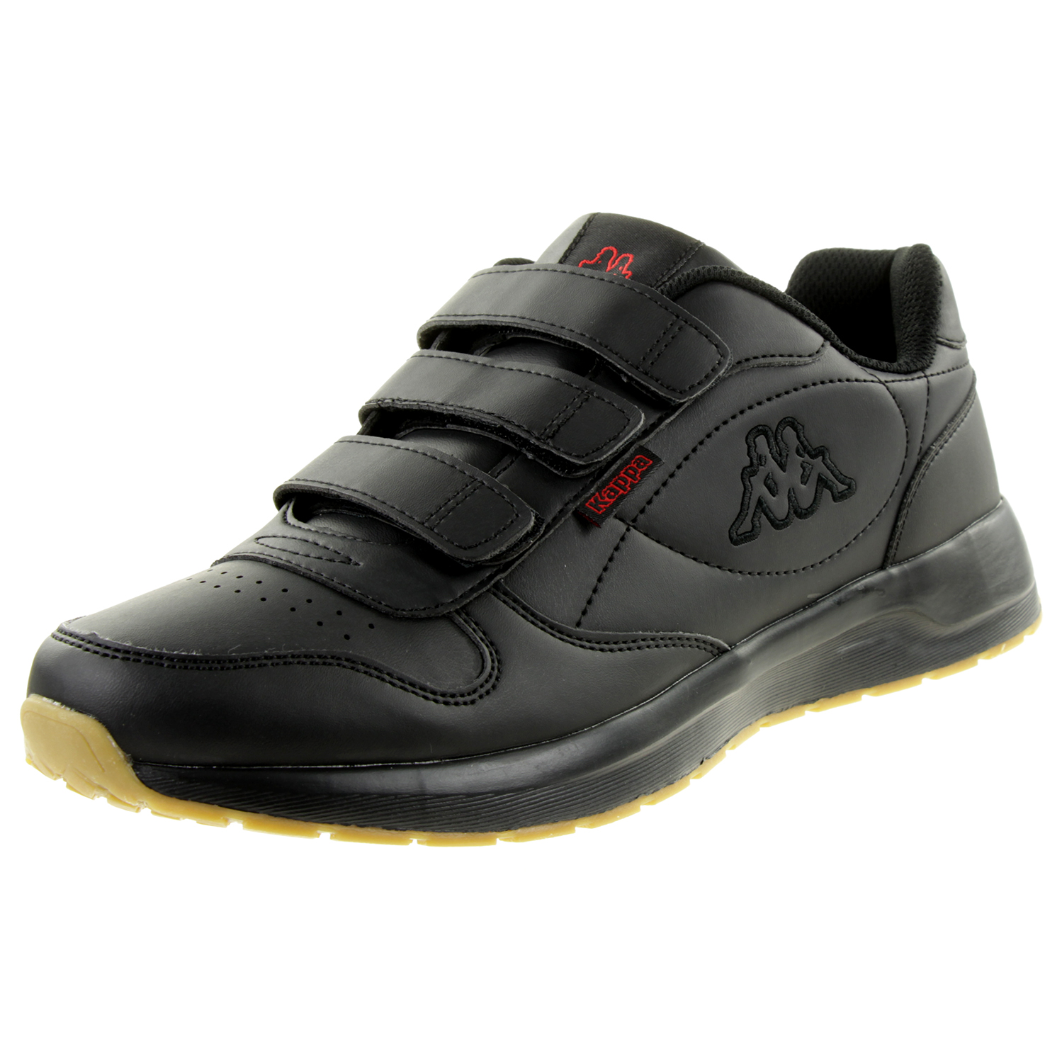 Kappa Unisex-Erwachsene Base VL Sneaker, Schwarz (Black 1111), 39 EU