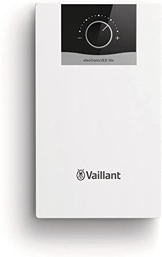Vaillant 0010044426 VED E 11-13/1 L U elektronischer Durchlauferhitzer druckfest, 400 V, Weiß