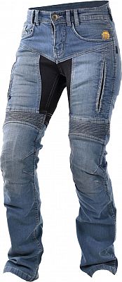 Trilobit Motorrad Damen Jeans,blau, 36